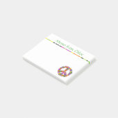 Post-it® Signature de paix de (Incliné)