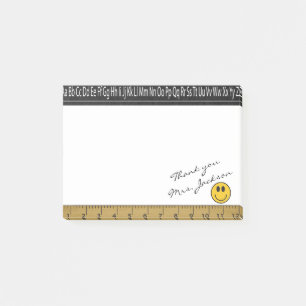 Post-it® Signature heureuse du professeur do-it-yourself de