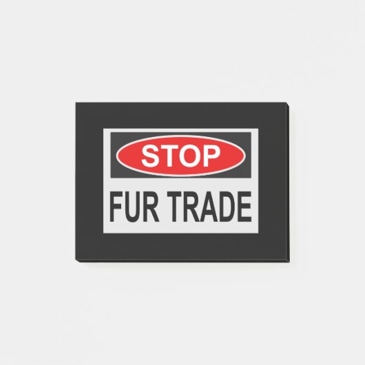 POST-IT® SIGNE COMMERCIAL ARRÊT (Devant)