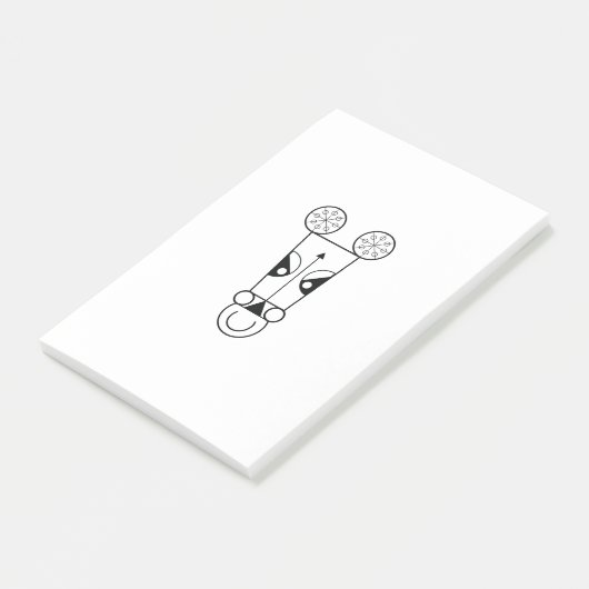 POST-IT® SIGNE DE CHEVAL (Incliné)