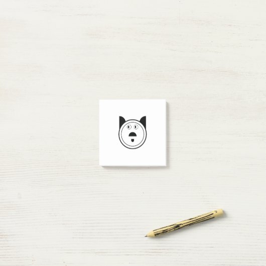 POST-IT® SIGNE DE CHIEN (Sur un bureau)