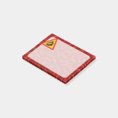 Post-it® Signe de danger de piment (Incliné)