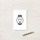 POST-IT® SIGNE DE POIGNON (Sur un bureau)