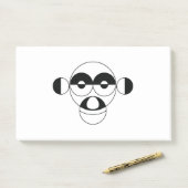 Post-it® Signe de singe (Sur un bureau)
