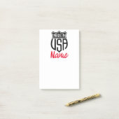 Post-it® Signet Fabriqué aux États-Unis Thunder_Cove (Sur un bureau)