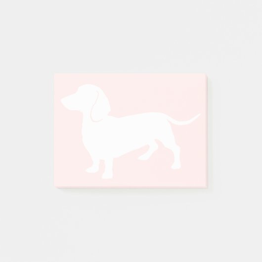 Post-it® silhouette dachshund (Devant)