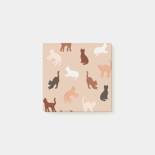 Post-it® Silhouette de chat (Devant)