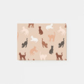 Post-it® Silhouette de chat (Devant)