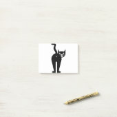 Post-it® Silhouette de Mammifère Chat Animal (Sur un bureau)