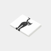 Post-it® Silhouette de Mammifère Chat Animal (Incliné)