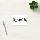 Post-it® Silhouette de requin (Bureau)
