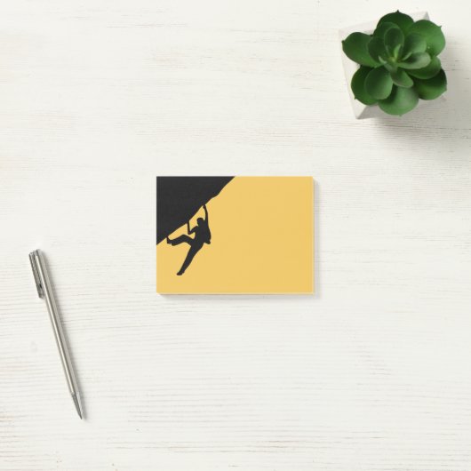 Post-it® Silhouette d'escalade de roche (Bureau)