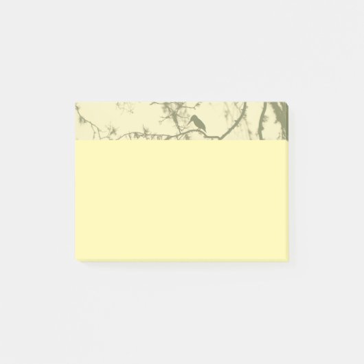 Post-it® Silhouette d'oiseau (Devant)