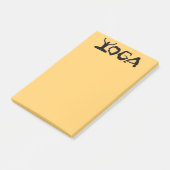 Post-it® Silhouettes de yoga (Incliné)