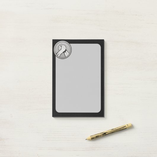 Post-it® Silver (Sur un bureau)