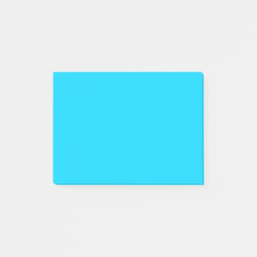 Post-it® Simple bleu clair (Devant)
