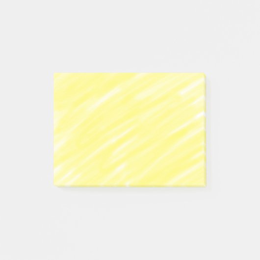 Post-it® simple couleur solide simple personnalisé jaune pa (Devant)