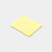 Post-it® simple couleur solide simple personnalisé jaune pa (Incliné)