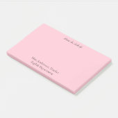 Post-it® Simple du bureau de l'enseignant (Incliné)