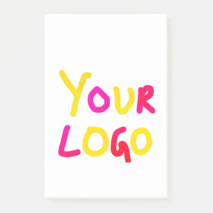 Post-it® simple et minimal ajoutez votre logo/votre design