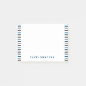 Post-it® Simple et moderne Gris Bleu (Devant)