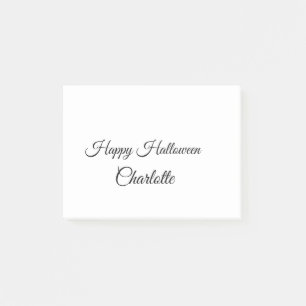 Post-it® SIMPLE MINIMAL.CUTIE AJOUTEZ NOM BÉBÉ joyeux Hallo