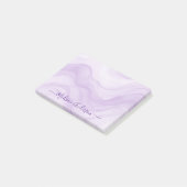 Post-it® Simple Minimal Lavender Watercolor Personalized (Incliné)