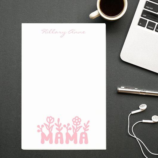 Post-it® Simple Minimal Modern Basic Pink Mama
