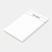 Post-it® Simple minimaliste classique simple (Incliné)