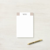 Post-it® Simple minimaliste moderne professionnel (Sur un bureau)