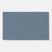 Post-it® Simple, moderne, cool, tendance courbe, lignes ond (Devant)