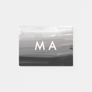 Post-it® Simple monogramme ajouter votre nom lettre man min