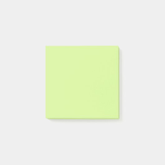 Post-it® Simple Neon Vert Citron (Devant)