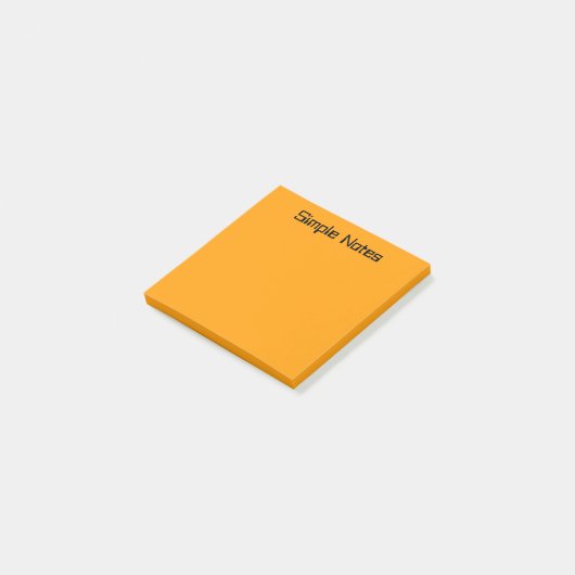 Post-it® Simple orange (Incliné)