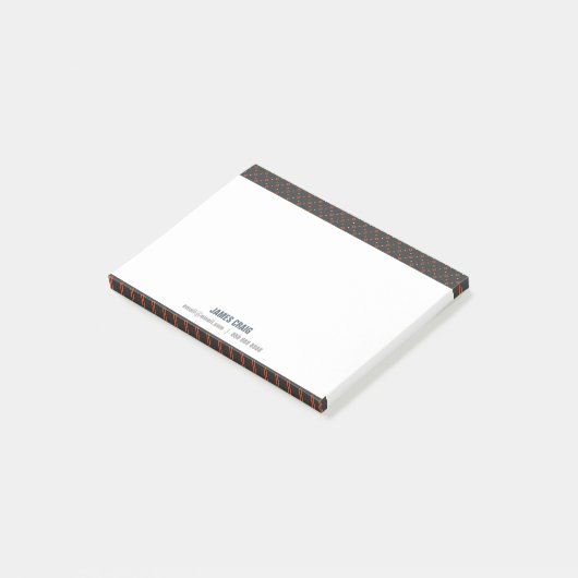 Post-it® Simple professionnel pour lui de base masculin (Incliné)