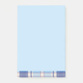 Post-it® Simple Style Chake Rustique Bleu (Devant)