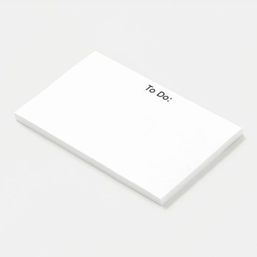 Post-it® Simple To Do List - Notes (Incliné)