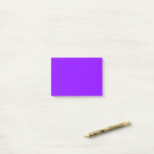 Post-it® Simple violet/Indigo (Sur un bureau)