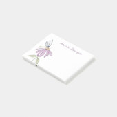 Post-it® Simple Watercolor Botanical Custom Name (Incliné)