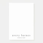 Post-it® Simple White Creative Professional Moderne (Devant)