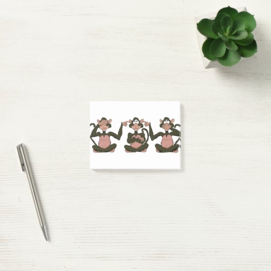 POST-IT® SINGE 3 SAGE (Bureau)