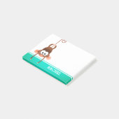Post-it® Singe effronté personnalisé (Incliné)