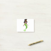 Post-it® sirène africaine (Sur un bureau)