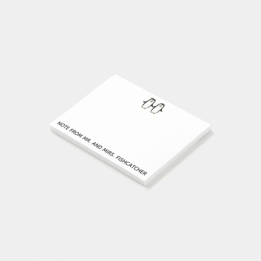 Post-it® Sirène en pastel (Incliné)