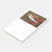 Post-it® sirène étoile dorée (Incliné)