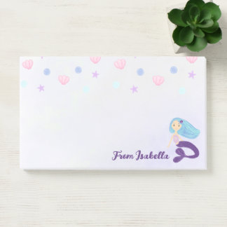 Post-it® Sirène Princesse Pastel Turquoise & Violet