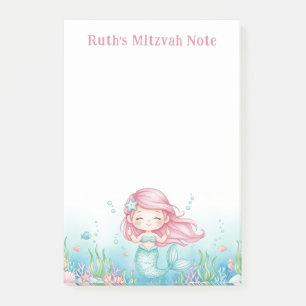 Post-it® Sirène sous-marine marine de mer personnalisée Mit