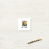 Post-it® Sisters besties BFF ajouter nom de la photo nom fa (Sur un bureau)