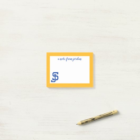 Post-it® SJ Spartans (Sur un bureau)