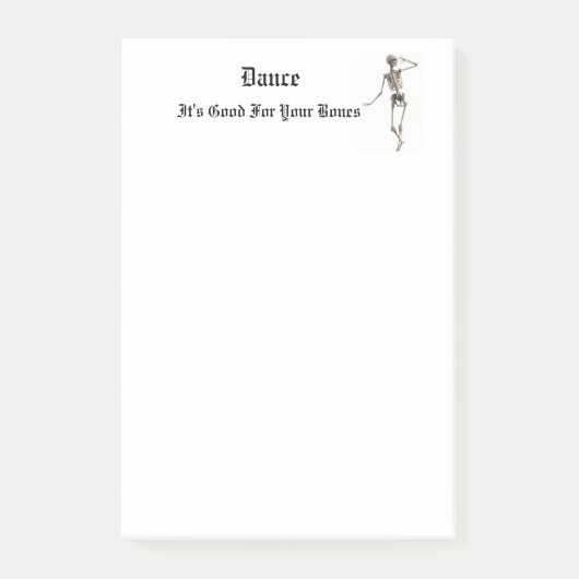 Post-it® Skeleton Dance (Devant)